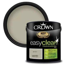 Crown Easyclean Paint - Light Fern - 2.5L - Washable Multi Surface Matt