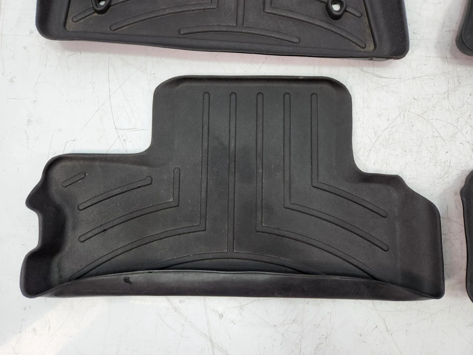 ✅ 11-15 PARA Mini Cooper S R57 Alfombrilla de goma delantera trasera negra WeatherTech SET Foto 3 de 4