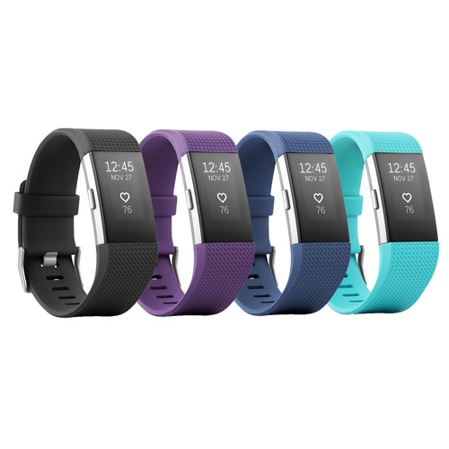New Fitbit Charge 2 Heart Rate Monitor Fitness Wristband Tracker - Picture 2 of 14