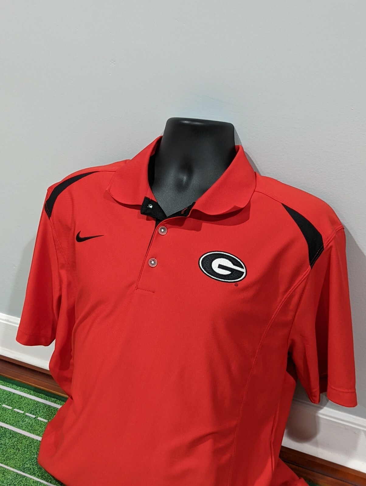 uga nike polo