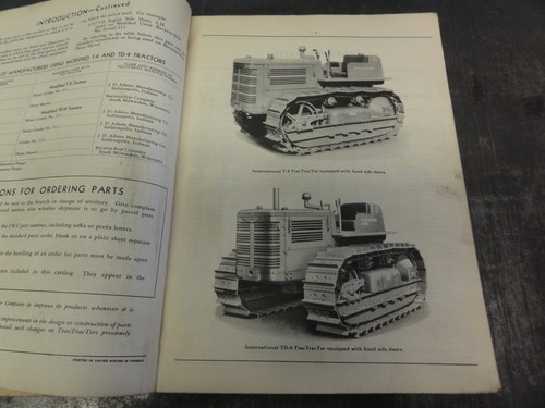 International Harvester Co T-9 TD9 Trac Traktor Teilekatalog Handbuch TC-24-A - Bild 5 von 8