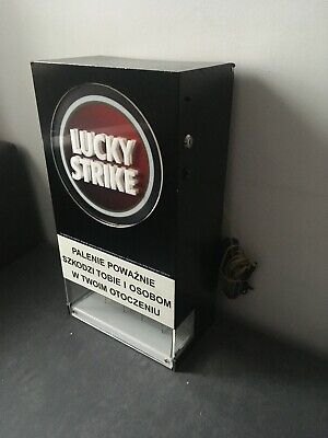 Incredible very rare Lucky Strike light box for 80 packs | eBay Incredible very rare Lucky Strike light box for 80 packs | eBay