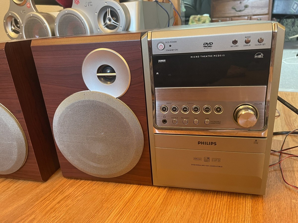 Philips MCD515/37 DVD Micro Home Theater System DVD/DIVx/MP3