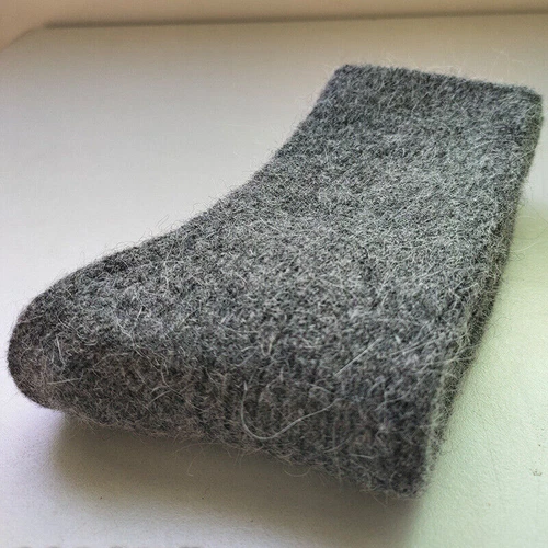 New Women Pure Wool Cashmere Socks Thermal Thick Boot Multicolor Winter - Picture 17 of 36