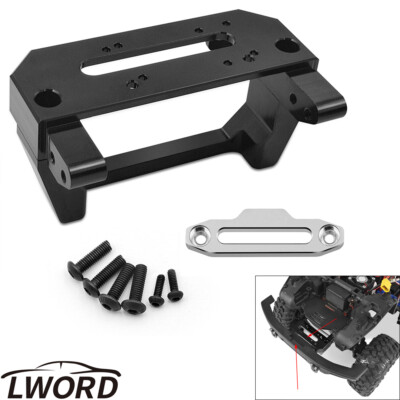 LWORD 1/10 Front Bumper Winch Mount Kit For TRX4 BRONCO RC Racing Car