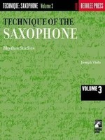 Technique Of The Saxophone - Volume 3 | Rhythm Studies | Joseph Viola | Buch