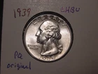1939 WASHINGTON QUARTER CHOICE BU PQ ORIGINAL POPULAR BETTER DATE FREE SHIPPING