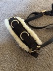 BNWT Nylon Lunging Caveson Horse Tack Fleece Nose XFS Horse Training — photo 2