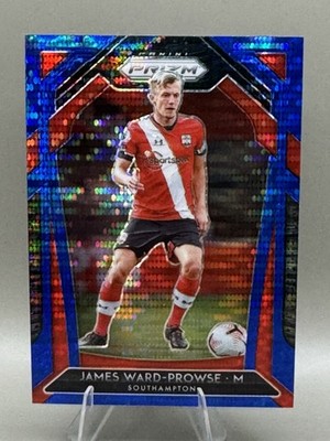 James Ward-Prowse West Ham United 2020-21 Panini EPL Breakaway Blue Prizm /195