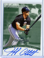 Jeff Abbott 1997 Donruss Signature Series Millenium Marks 0506 Autograph Auto