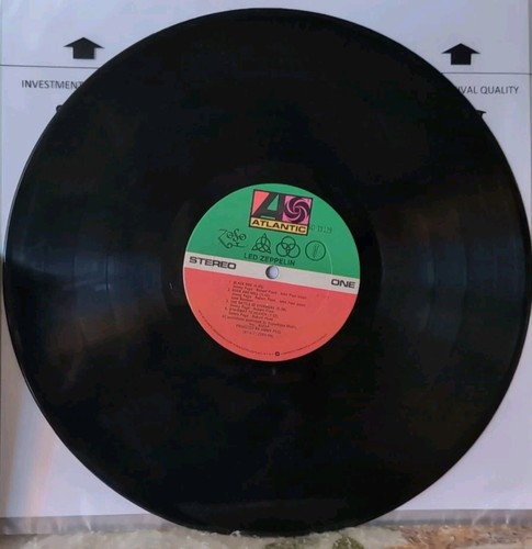 Led Zeppelin - IV (ZOSO) Atlantic (SD-19129) Reissue LP 33 Vinyl NM/EX - Picture 4 of 5