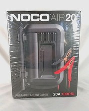 NEW Noco AIR20 Portable Tire Inflator and Air Compressor 20A 100PSI 12V Black
