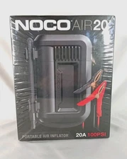 NEW Noco AIR20 Portable Tire Inflator and Air Compressor 20A 100PSI 12V Black