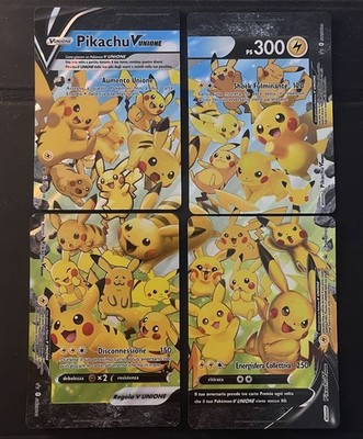 Pikachu V Unione Promo Pokemon Gran Festa ITA MINT 25th Anniversario ...