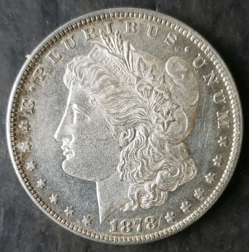 1878 $1 Morgan Silver Dollar, Reverse of 79