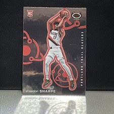Panini 2022-23 Chronicles Dynagon Shaedon Sharpe #524 Rookie Portland Trail Bla…