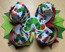 Very Hungry Caterpillar Characters Inspired Hair Bow