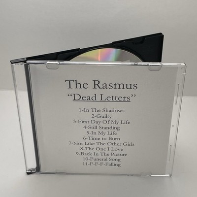 The Rasmus Dead Letters CD 2003 Rare Alternative Rock Promotional Advance