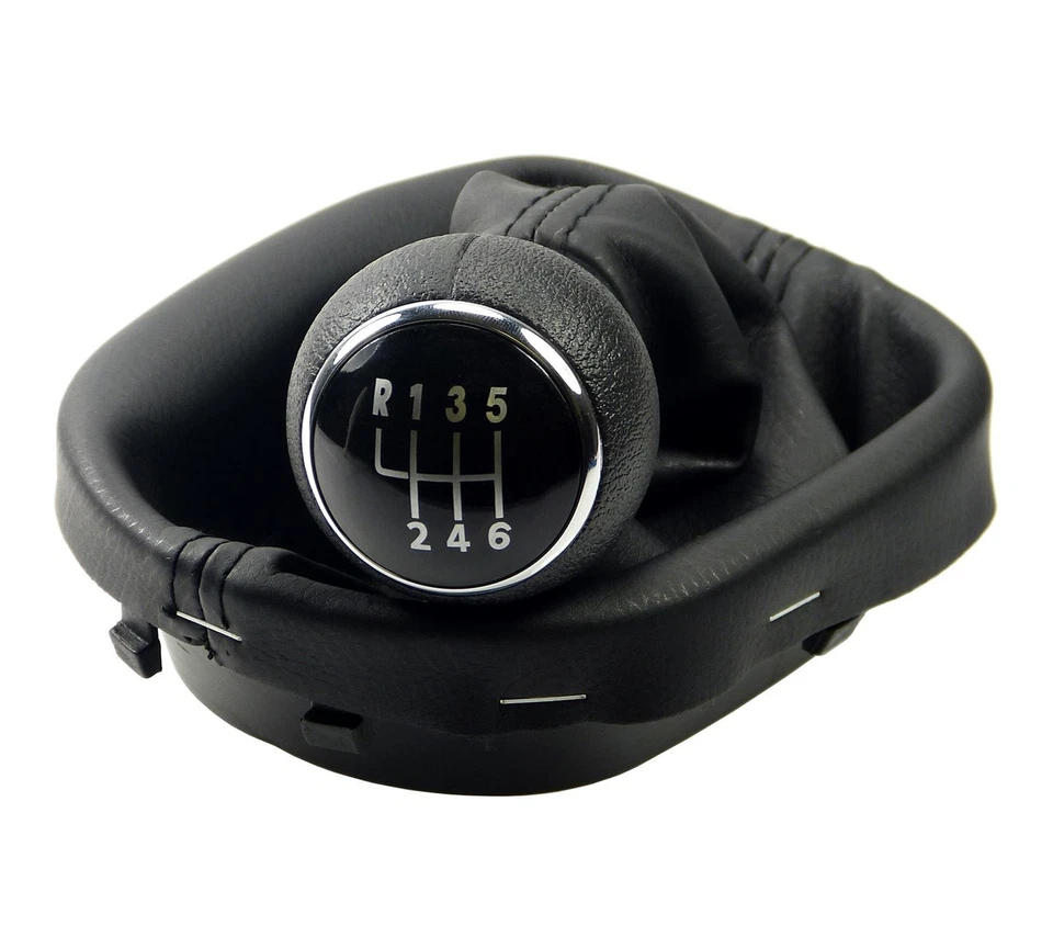 Schaltmanschette Schaltsack Schaltknauf 6 Gang  f. VW Touran 1T + Caddy 2K III 3 - Bild 2 von 4