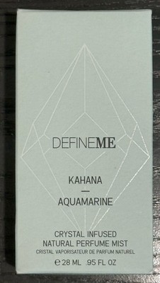 Define Me Kahana Aquamarine Crystal Infused Natural Perfume Mist 28 ml .95 FL Oz