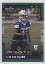 2017 Panini Donruss Rookies Press Proof Green Chidobe Awuzie #363 07rd