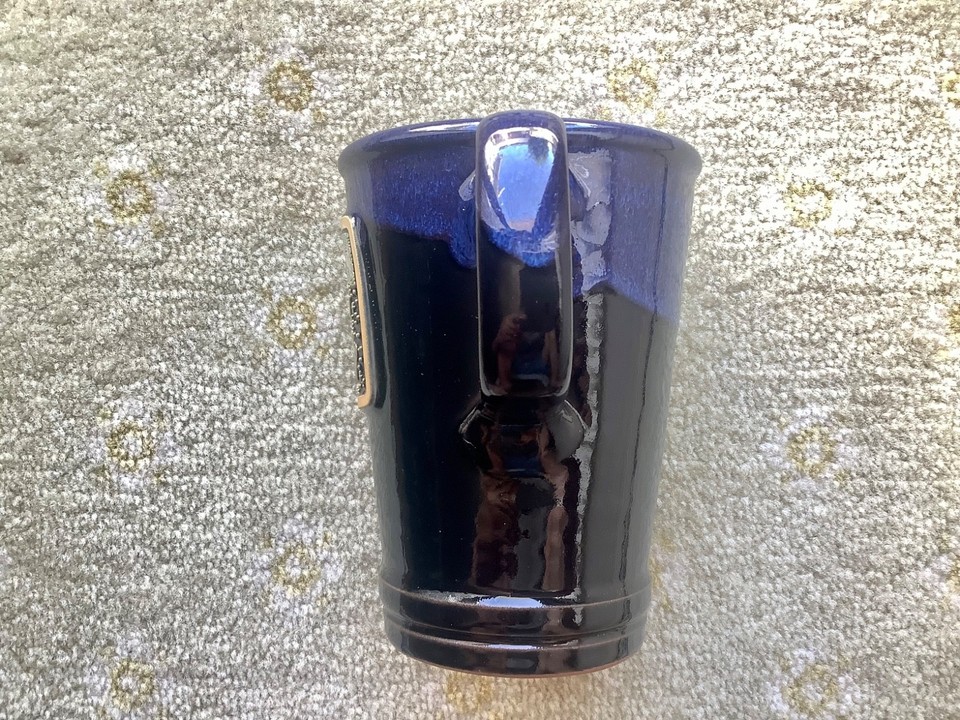 death wsh coffee ce breaker mug deneen pottery hockey theme