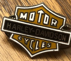 Harley Davidson motorcycle pinback — photo 2