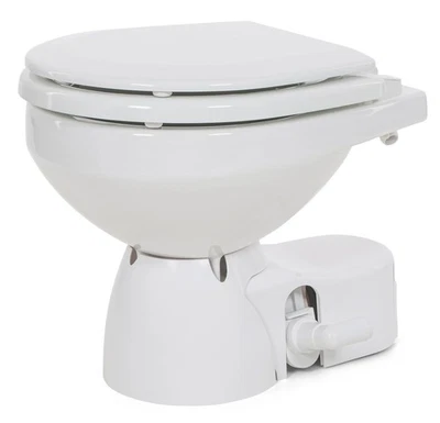 Jabsco 38245-3092 Quiet Flush E2 Elektrische Toilette mit Spülpumpe, Kompaktgröß