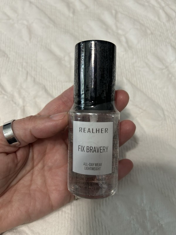 Realher Fix Bravery Lightweight Setting Spray 60ml 2.3 Fl Brand New & Sealed