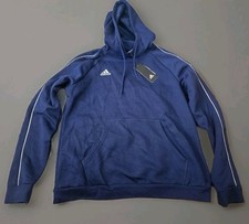 Adidas Core 18 Pullover Hoodie Sweatshirt Blue CY8261 Women  s Size XL NWT