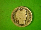 1911 P...Barber Dime... nice hole filler...197