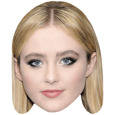 Kathryn Newton (Make up) Celebrity Mask, Flat Card Face, Fancy Dress Mask