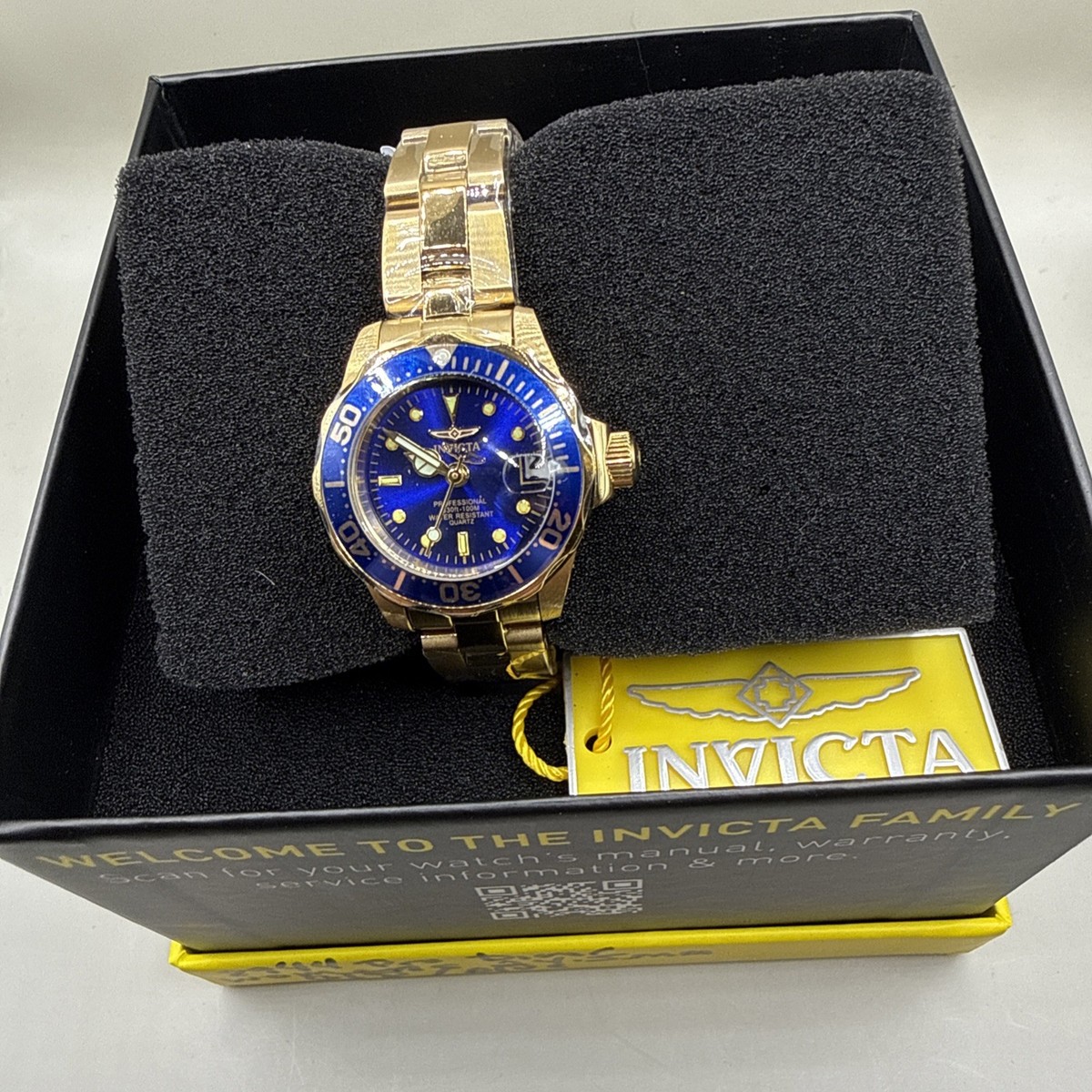 Watch INVICTA 8944 Pro Diver Women 24.5 Stainless steel / Gold