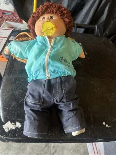 vintage cabbage patch kids 1984 boy doll Complete Original Outfit No Shoes
