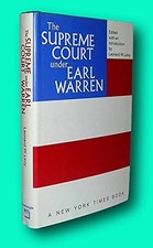 Rare Leonard Williams Levy / THE SUPREME COURT UNDER EARL WARREN 1st Edition...