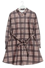 SHEILAY Cappotto mezza stagione Donna Cappotto Taglia IT 42 malva-nero-marrone