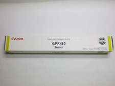 Original Canon GPR-30 Yellow 2801B003 Toner Cartridge - New Factory Sealed