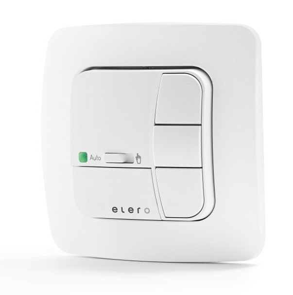Émetteur filaire 1 canal ELERO VarioTec 28 pour le contrôle précis des stores