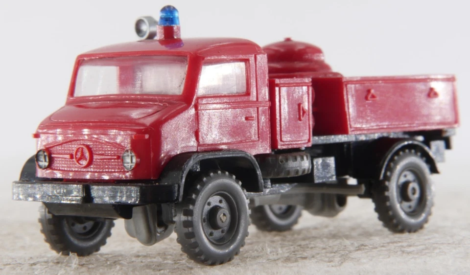 Wiking 1:87 LKW A.S.S H0 Unimog Pulverlöschfahrzeug Feuerwehr CS 1051/3 GK 604/3