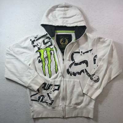 Vintage Fox Racing Monster Energy Hoodie Ricky Carmichael #4