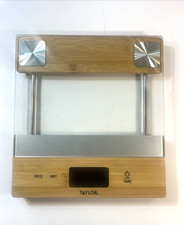 Taylor Digital 11 Pound Glass/Bamboo Household Kitchen Scale and Food Scale