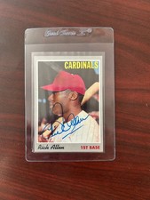 1970 Topps Richie Rich Dick Allen auto autograph signed
