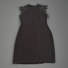 Little Black Dress Junior Large Lace Cap Sleeve Scuba Dress Prom Homecoming