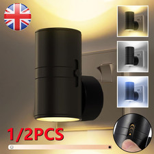 1/2 Pack LED Night Lights Modern Night Light Plug in Wall Dusk to Dawn Sensor