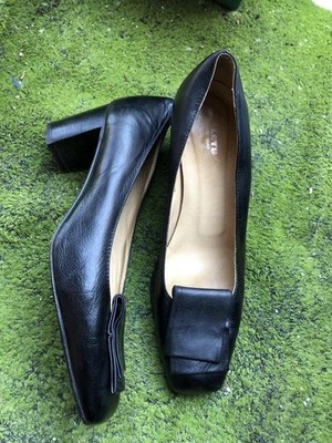 Women Lloyd Heels Black Leather 38