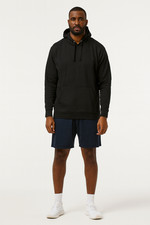 Image of Mens Plain Hoodie Plus Size,  Big & Tall Sweatshirt Hooded Top UK Size 3XL–6XL