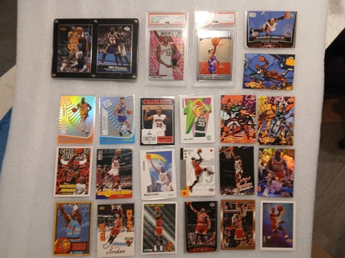 PSA 10`s - Lebron James - John Stockton ( 14  Michael Jordan Cards) Curry - Bird