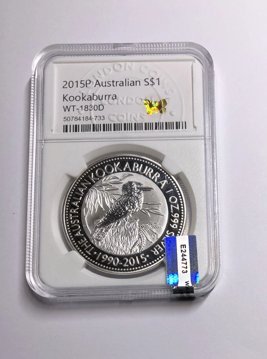 Australian Kookaburra Silver Bullion Coins The Perth Mint 2015 for