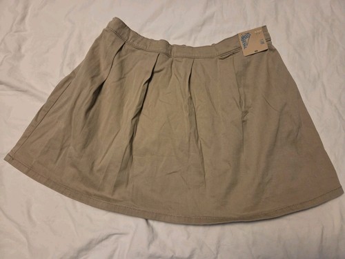 There Abouts Girls Beige Khaki Skort XL (18.5) School Uniform NWT