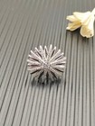 David Yurman Women's 925 Silver Snowflake Ring with Box — photo 3